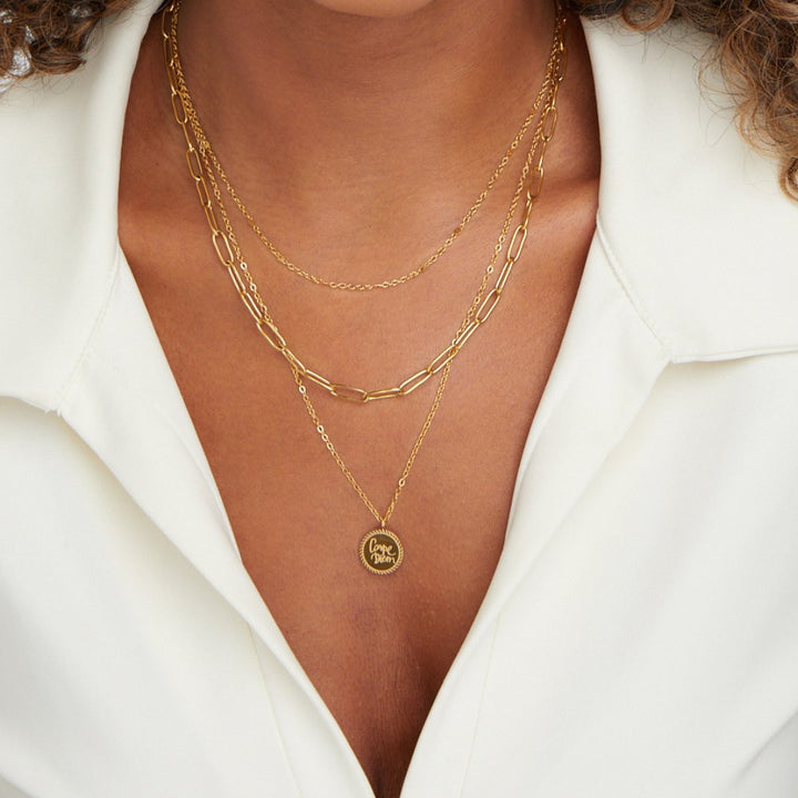 Collier à maillons Janie Coin