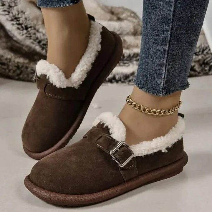 Sara | Mocassins Fleece Élégants