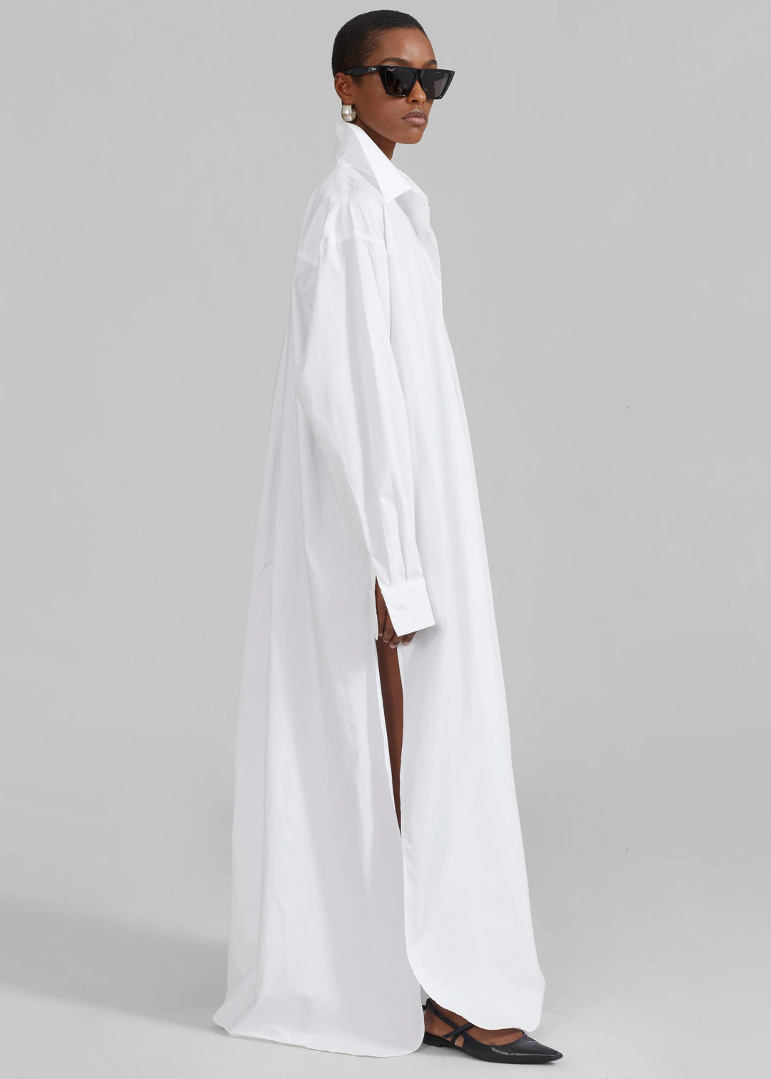 Brier | Robe-chemise Fendue Oversize