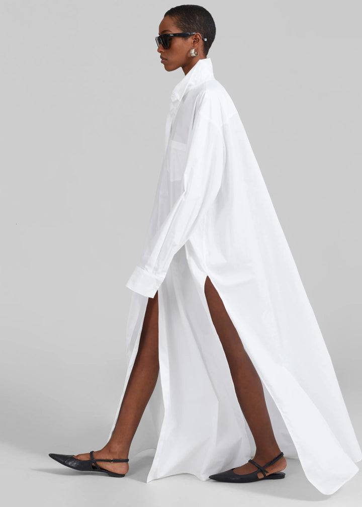 Brier | Robe-chemise Fendue Oversize