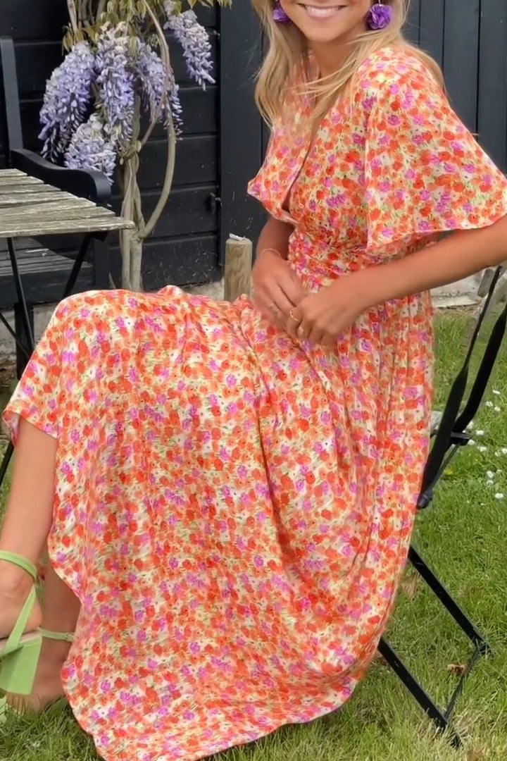 Pauline - Robe Florale Romantique