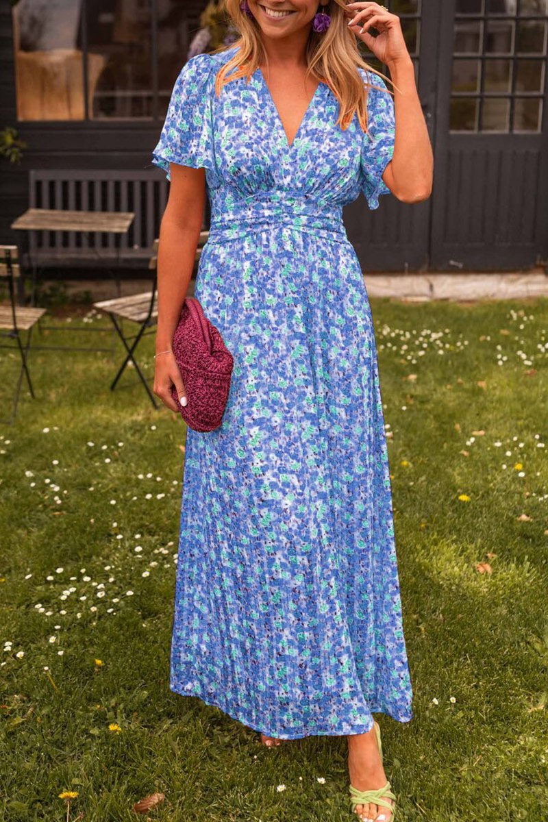 Pauline - Robe Florale Romantique