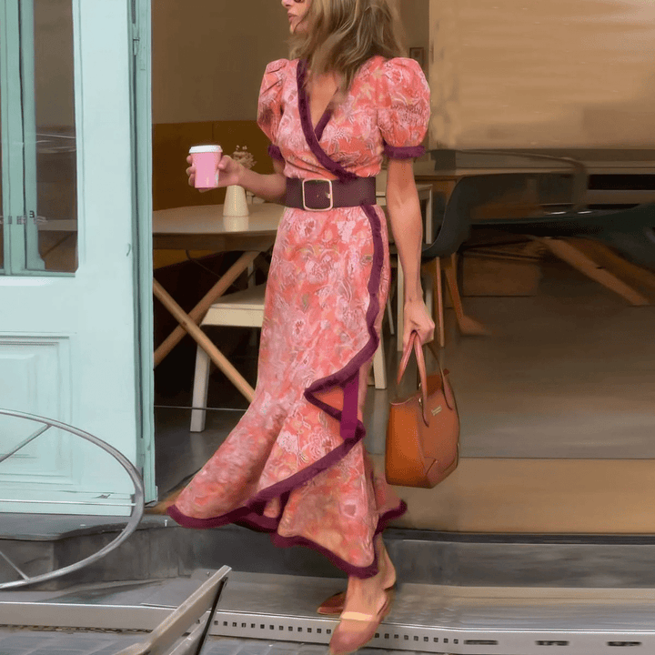 Aurélie | Robe Corset Midi Chic