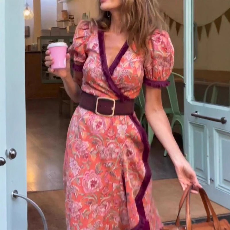 Aurélie | Robe Corset Midi Chic