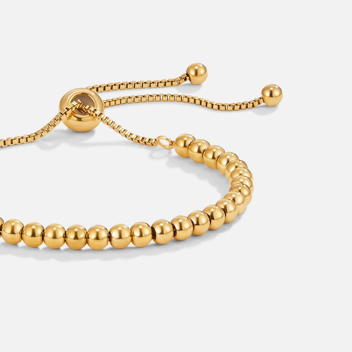 Bracelet en perles Nila en or