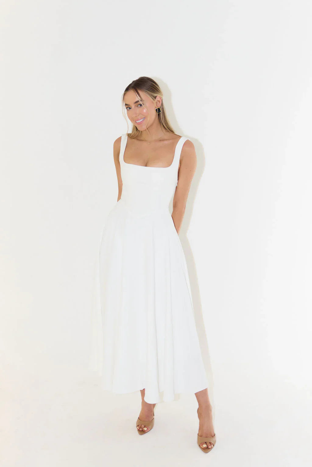 Laëtitia | Robe Midi Carrée