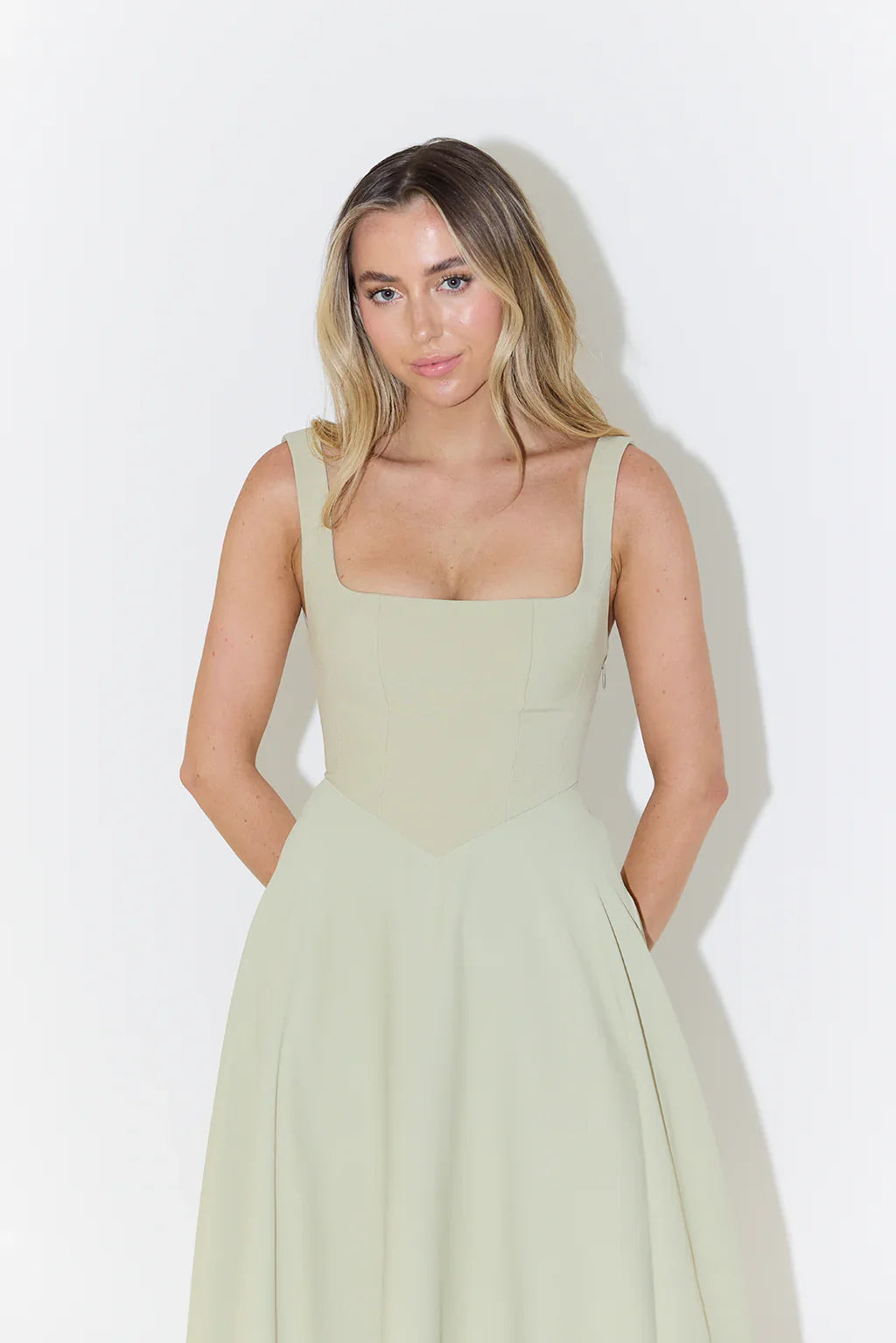 Laëtitia | Robe Midi Carrée