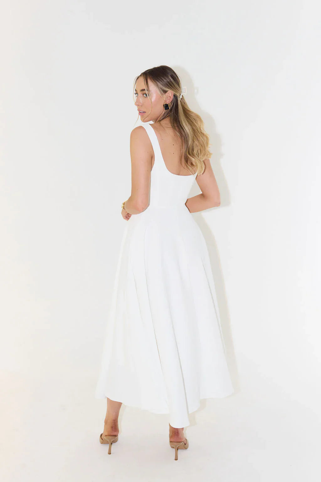 Laëtitia | Robe Midi Carrée