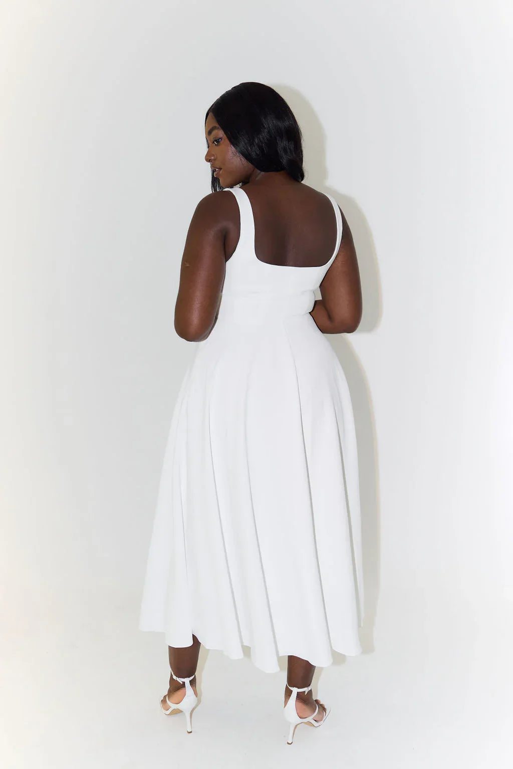 Laëtitia | Robe Midi Carrée