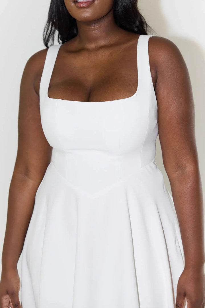 Laëtitia | Robe Midi Carrée