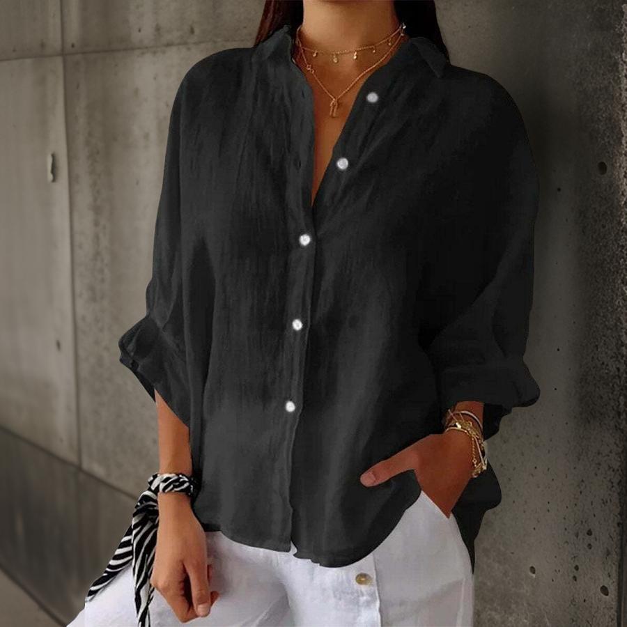 Linda - Élégante Blouse En Lin