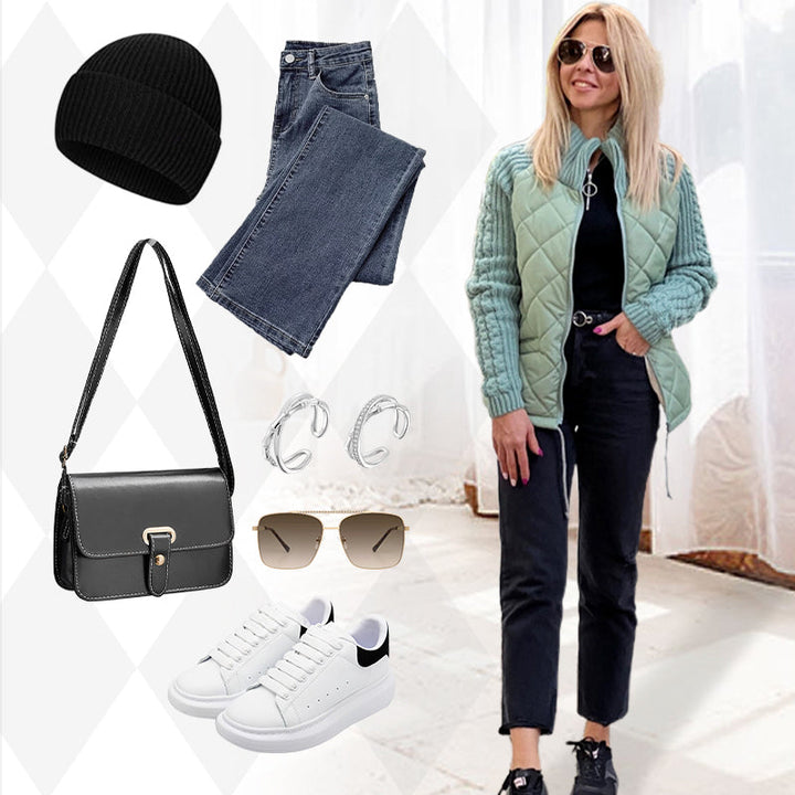 Jacquenett | Veste Chic Patchwork