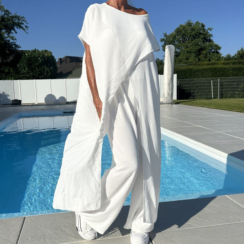 Lunoria | Élégance Fluide Chic Décolleté
