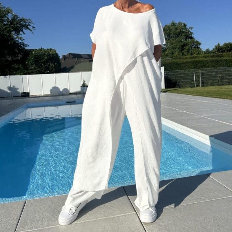 Lunoria | Élégance Fluide Chic Décolleté