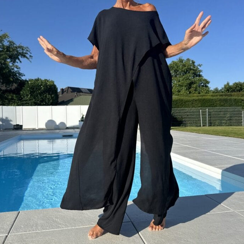 Lunoria | Élégance Fluide Chic Décolleté