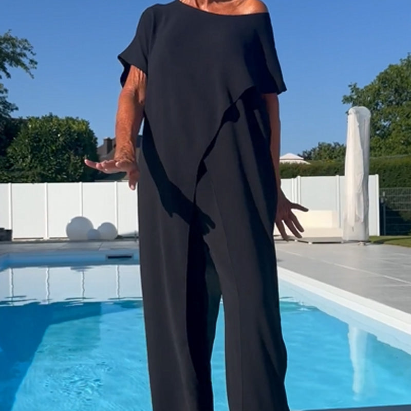 Lunoria | Élégance Fluide Chic Décolleté