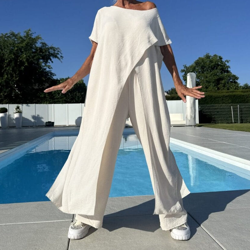 Lunoria | Élégance Fluide Chic Décolleté