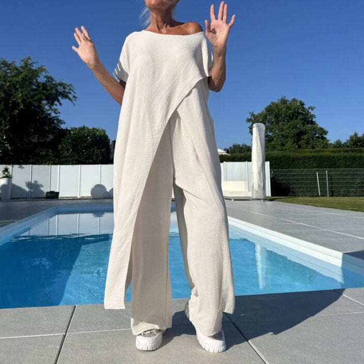 Lunoria | Élégance Fluide Chic Décolleté