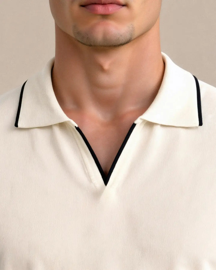 Louis | Polo Piqué Élégant Homme